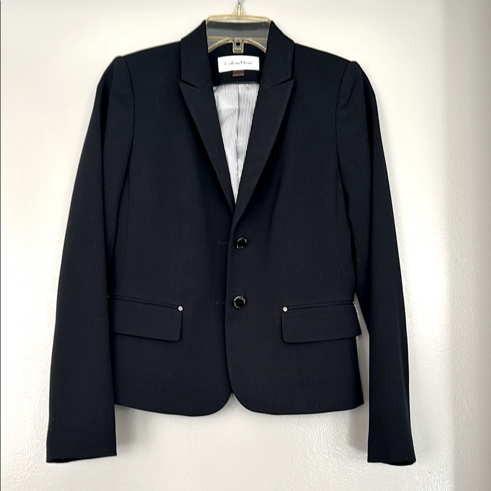 Calvin Klein Black Suit Blazer Jacket